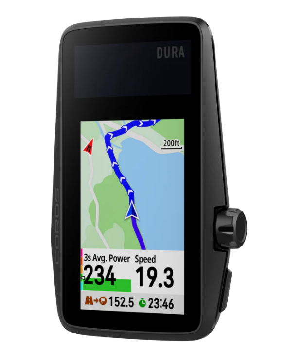 COROS DURA GPS Bike Computer com solar e navegação