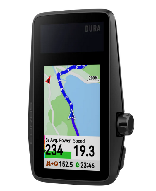 COROS DURA GPS Bike Computer com solar e navegação