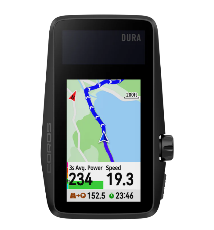 COROS DURA GPS Bike Computer com solar e navegação