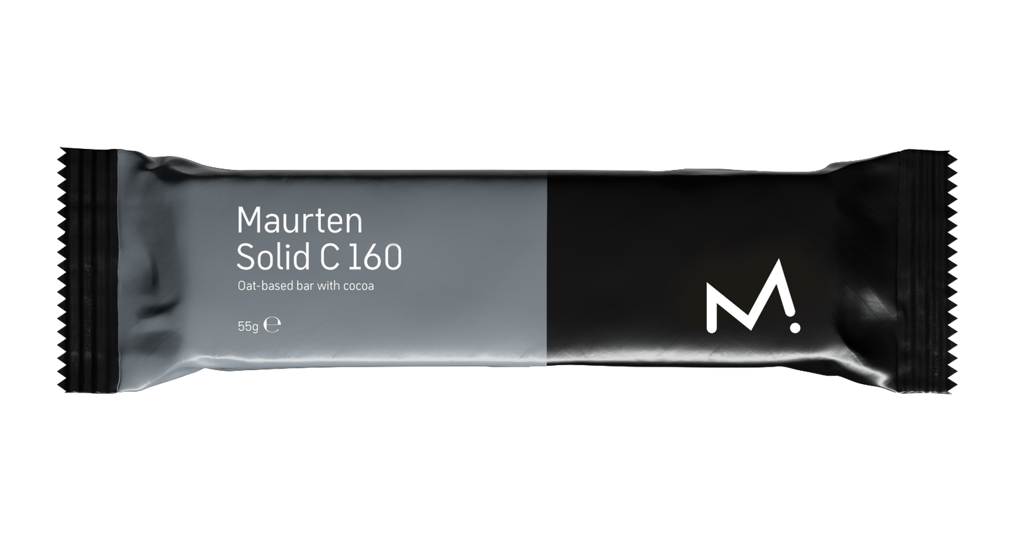 Maurten Solid C 160 barra energética com cacau e 40 g