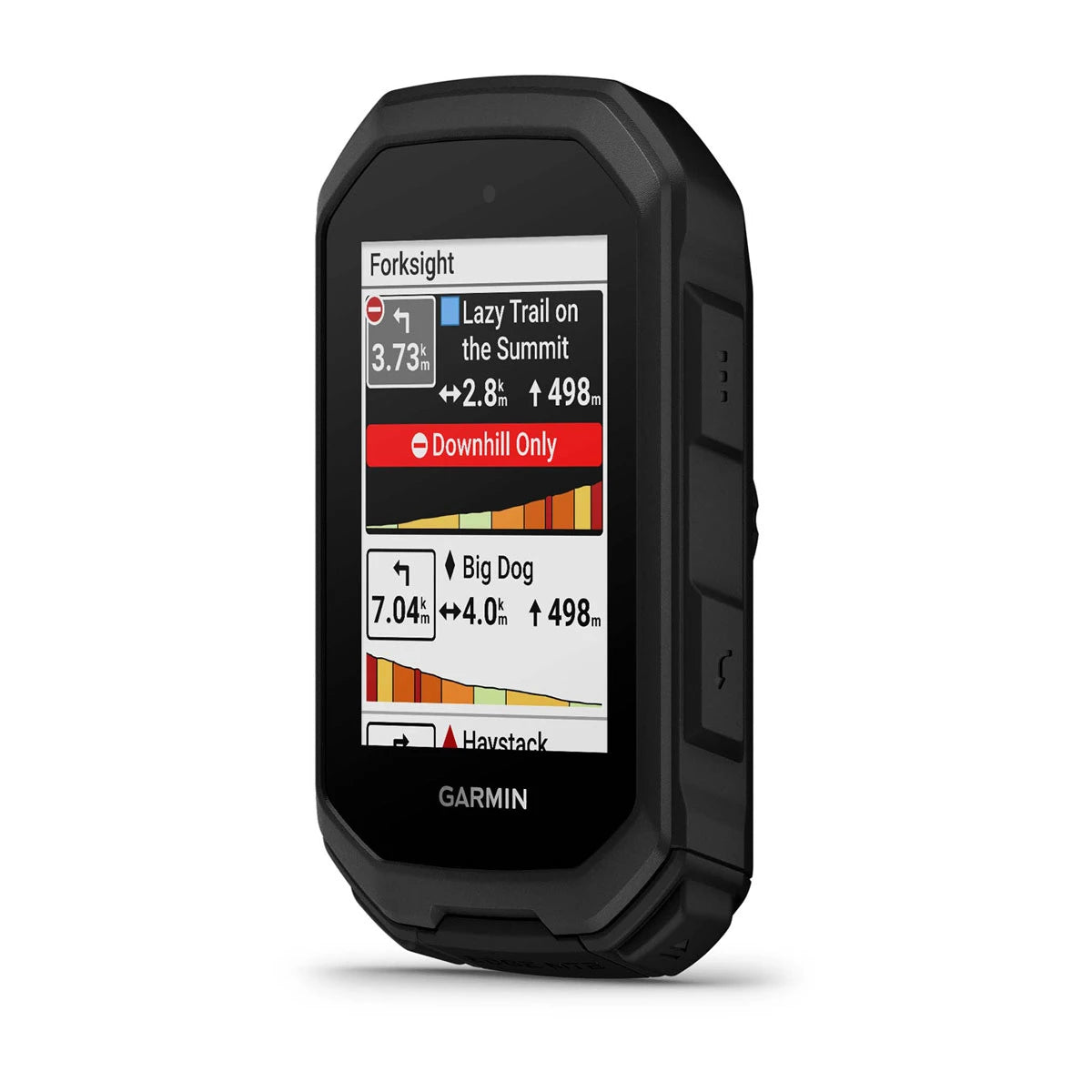 Garmin Edge MTB, em uso num trilho