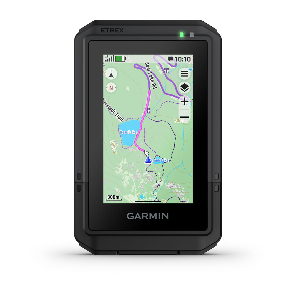 Garmin eTrex Touch, em uso num trilho