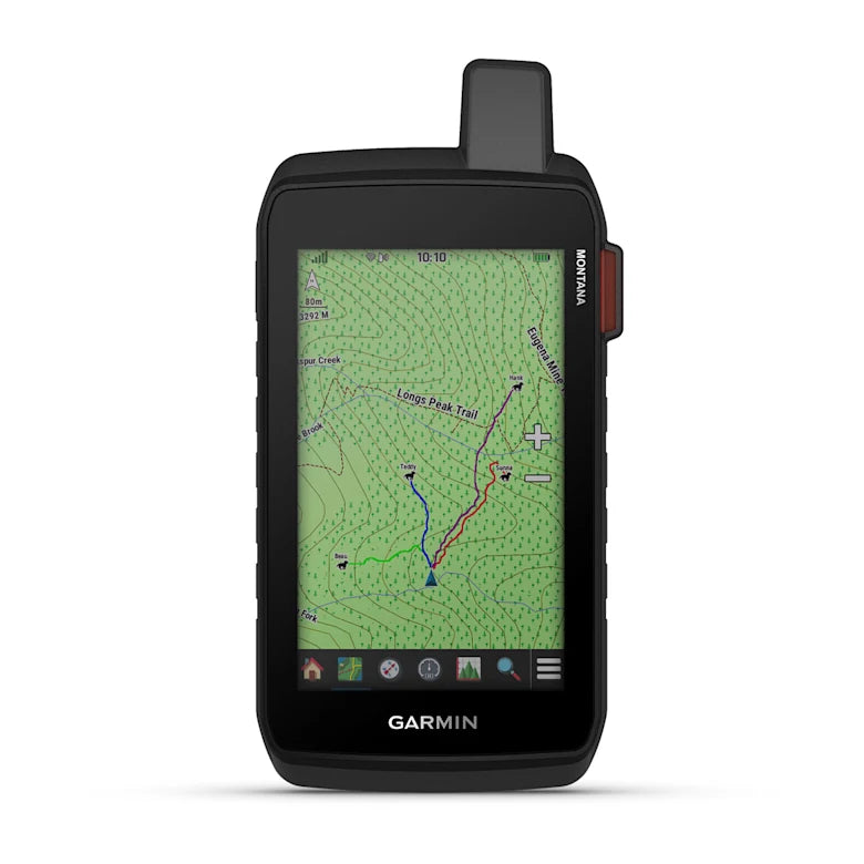 Garmin Montana 710i, vista de frente