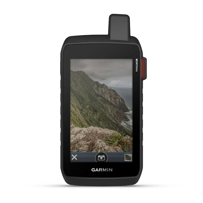 Garmin Montana 760i, vista de frente